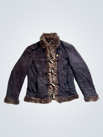 Authentic Clothing Company Faux Fur Trimmed Jacket