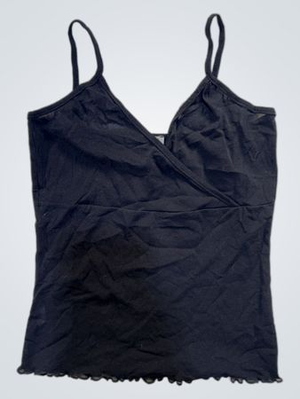 GRETA LORENZI Black Cami Top