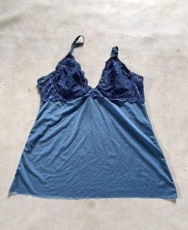 Lovable Blue Lace Camisole