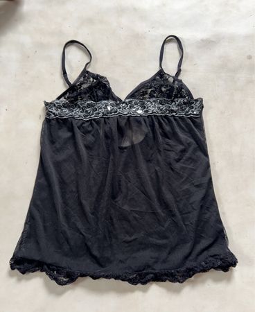 Dreamgirl Black Babydoll Lingerie Top