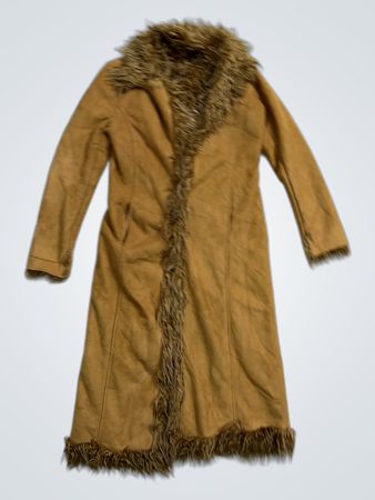 Chic & Jeune Fur Trimmed Coat