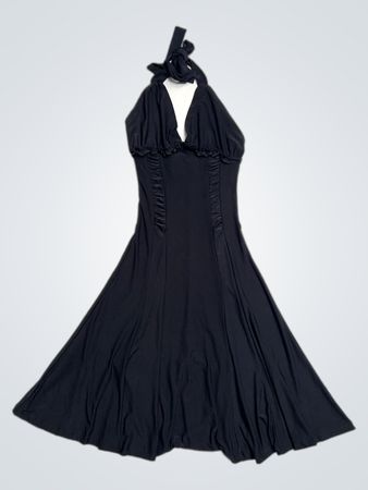 Chesley Black Halter Dress