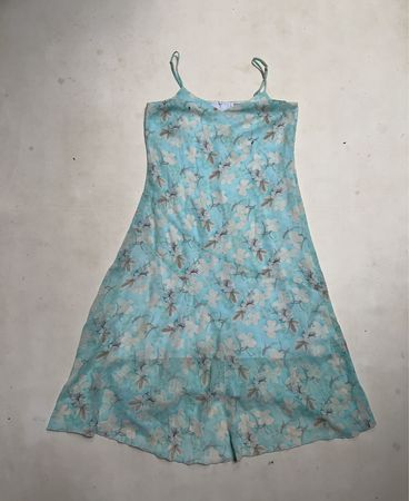Robe à bretelles fleurie Identict Blue