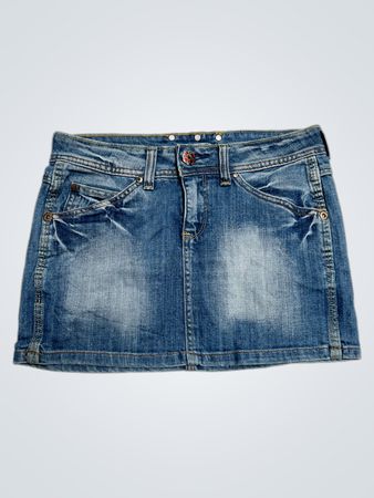 Denim-Minirock
