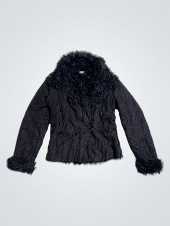 Morgan Faux Fur Trimmed Jacket