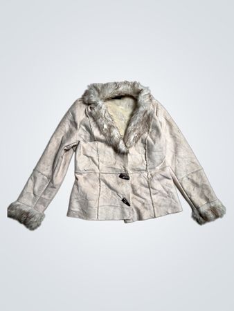 Women's Faux Fur Trimmed Jacket