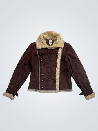 Giacca in suede e shearling di Etam