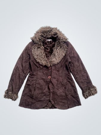Giacca Fendi con inserti in pelliccia