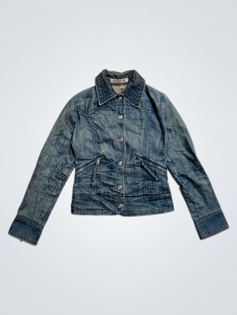Mseven Denim Division Veste cloutée