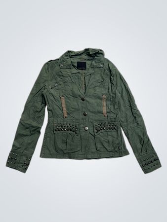 Veste militaire Amisu avec clous
