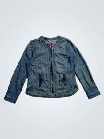 Veste en jean bleue pour femmes
