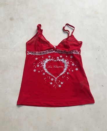 Yomamav Christmas Cami Top