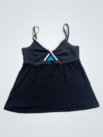Schwarzes Tanktop
