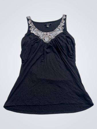 White House Black Market verziertes Tanktop