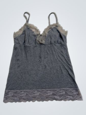 Tezenis Cami-Top mit Spitzenbesatz