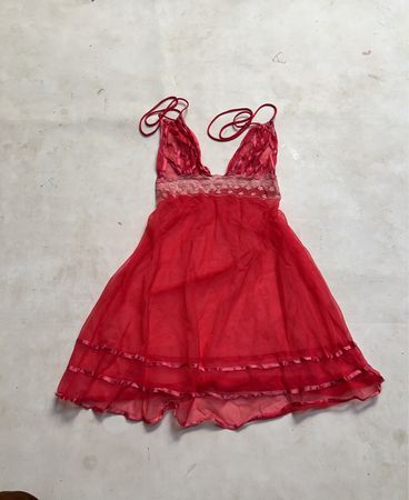 Comfy Styl Red Babydoll