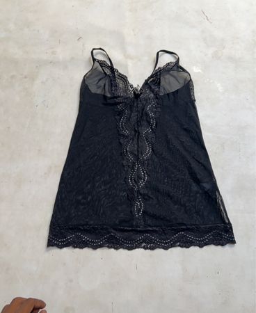 VENUS Slip mit schwarzer Spitzenborte