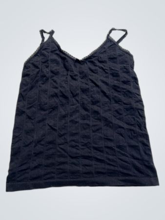 helen black geripptes Trägertop