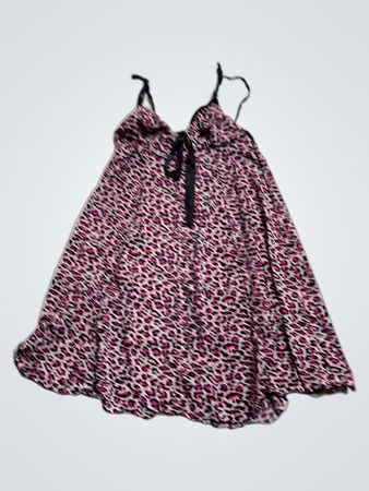 Pink Leopardenmuster Babydoll