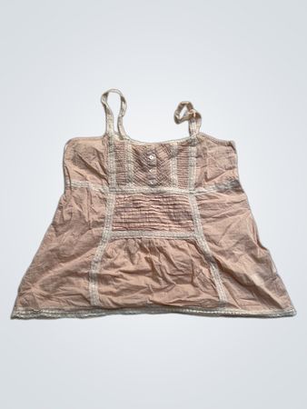 Look 14 Pink Spitzen-Cami mit Spitzensaum