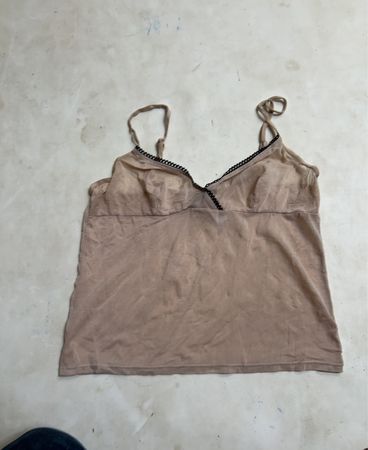 UnderWear-Unterhemd mit schwarzem Besatz
