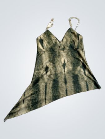 Asymmetrisches Saum-Cami-Shirt