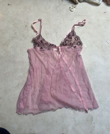 Cocelli Collection Pink Babydoll Lingerie