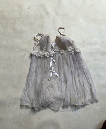Durchscheinende Babydoll-Dessous