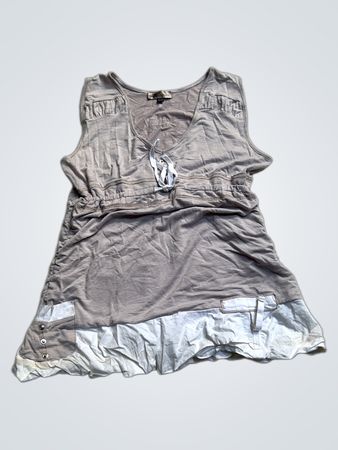 Damen ärmelloses Top mit Schnürdetail