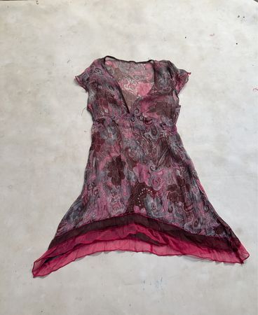 Schieres Paisley‑Print‑Kleid