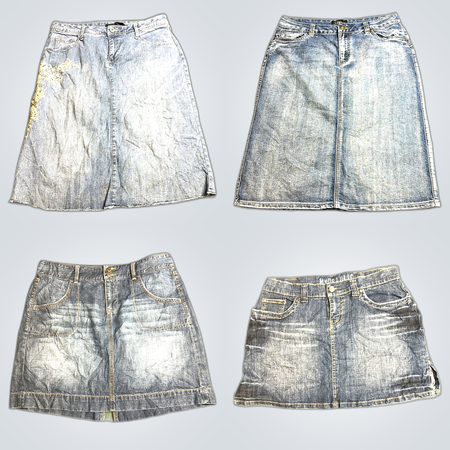 Y2K Denim Skirt
