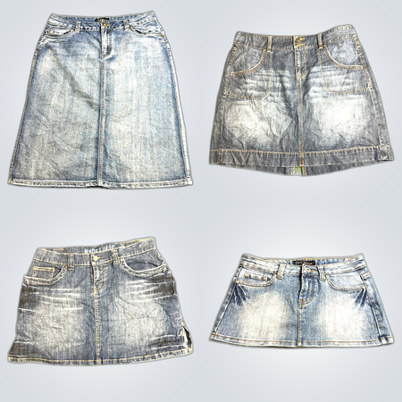 Y2K Denim Skirt