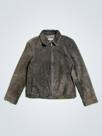 Charter Club Petite Genuine Leather Jacket