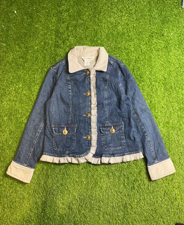 NorthStyle Ruffled Denim Jacket