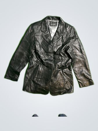 Adler Collection Black Leather Jacket