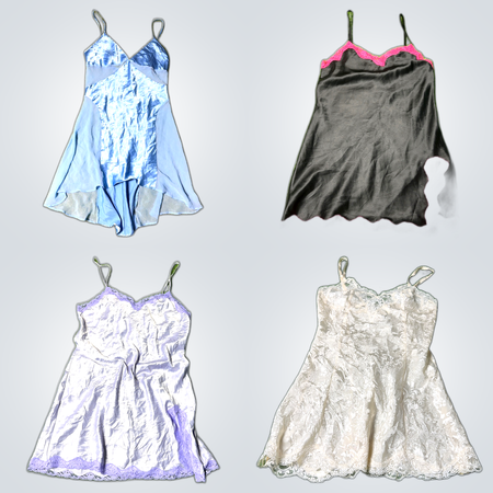 victoria's secret slip dress