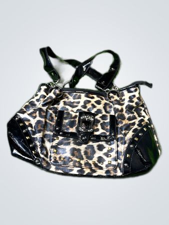 KVZ Leopard Print Small Handbag