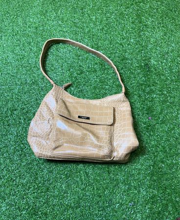 Nine West Crocodile Print Shoulder Bag