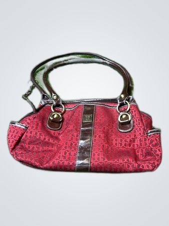 Balenciaga Red Monogram Tote Bag