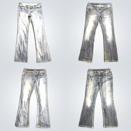 Bootcut and Mid-Rise Jeans