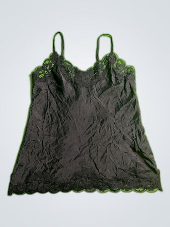Gold Hawk Black Lace Camisole