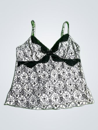 California Dynasty Lace Trim Camisole