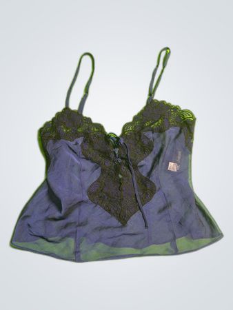 Frederick's of Hollywood Purple Lace Camisole