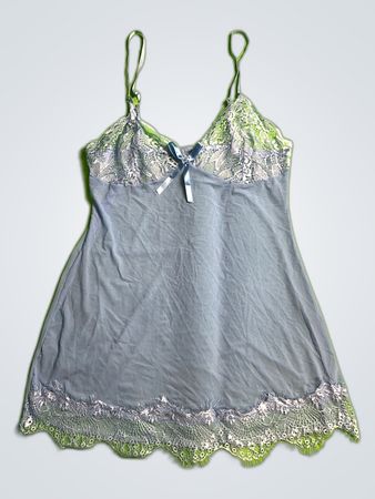 Lace Trim Slip Dress
