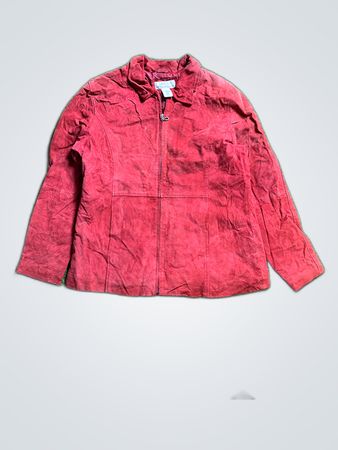 Passports Red Suede Jacket