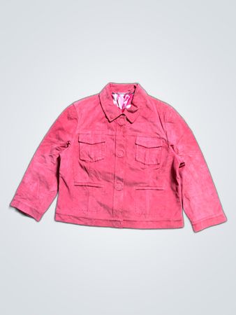 Pink Suede Jacket