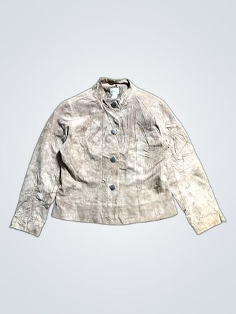 Chico's Genuine Leather Jacket