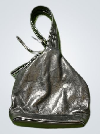 Black Leather Handbag