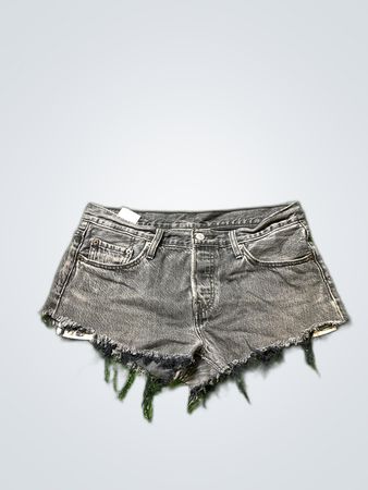Levi's 501 Distressed Denim Shorts