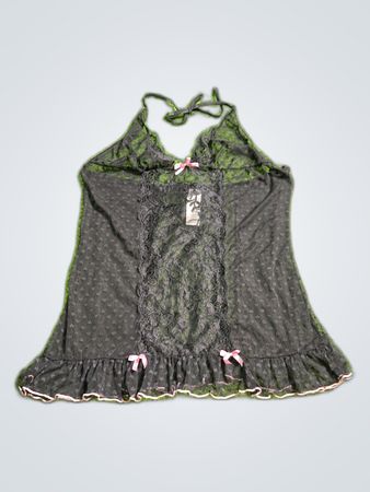 Baci Black Lace Camisole